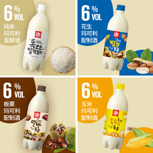 막걸리 酒时乐韩国米酒 商品图1
