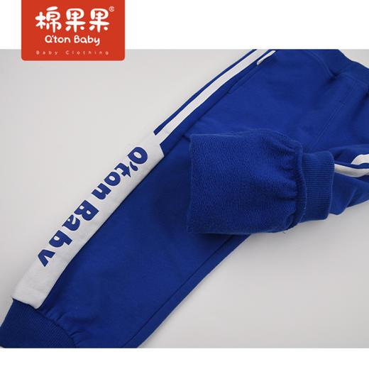 商场同款棉果果春季男童针织运动长裤裤子M112200222098 商品图3