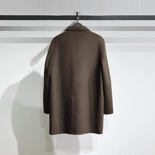 太平鸟男装2021年冬时尚新款合体羊毛双面呢料大衣B1AAB4207 商品图1