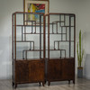 民国 红木镶瘿木侧开门博古架（一对） 商品缩略图4