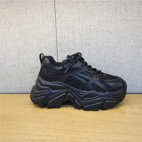 2021秋季新款豪行舒适休闲女鞋21351631专柜正品系带松糕运动单鞋