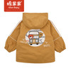 棉果果秋冬男童夹棉两件套连帽风衣M112100222073 商品缩略图1