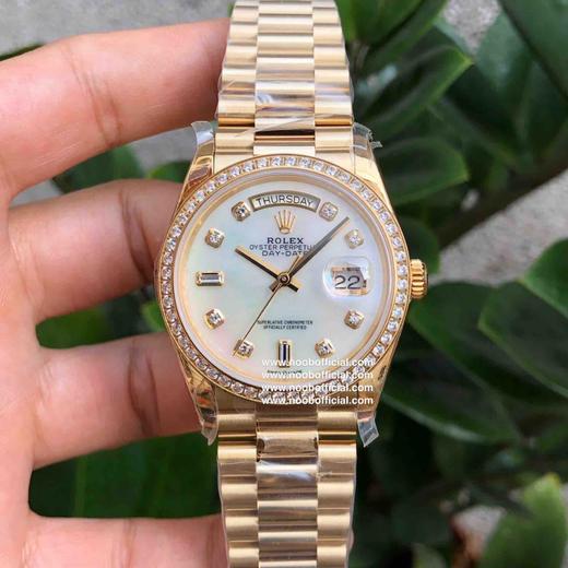 NOOB新款表盘6字位LOGO小皇冠36mm劳力士星期日历型系列m128238自动机械性别中性 商品图0