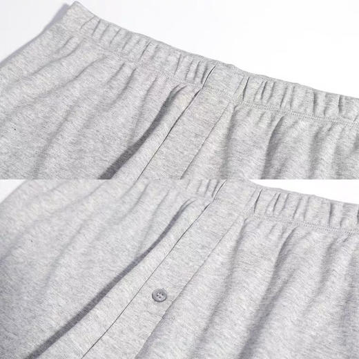 6F IVU男士秋季薄款纯棉暖裤无痕舒适打底棉毛裤 商品图3