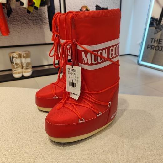 Moon Boots - Moon Boot Nylon - Red 女装 雪地靴 红色 商品图2