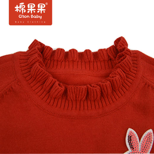 商场同款棉果果春季女童网纱棉线连衣裙M122700422113 商品图3