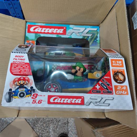 T瑞华行马利欧赛车遥控系列 - 马赫8路易吉1:18 商品图0