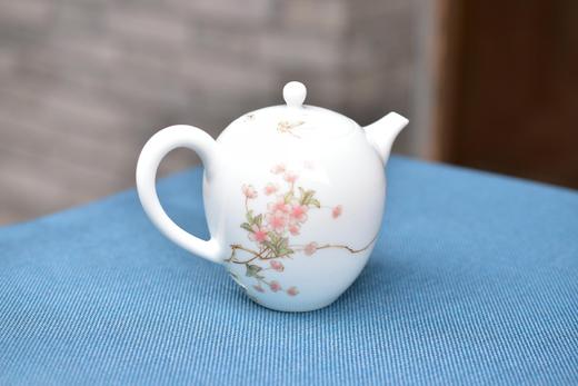 自慢堂釉中彩蛋形壶 宝瓶壶 茶壶 商品图0