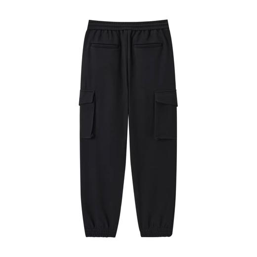 太平鸟男装  冬季新款抽绳工装修身休闲裤B1GLB4459 商品图3