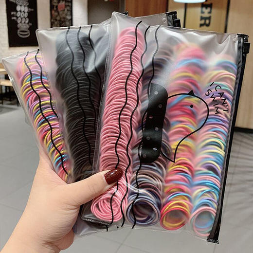 【500根用5年】儿童韩国彩色小发圈 商品图4