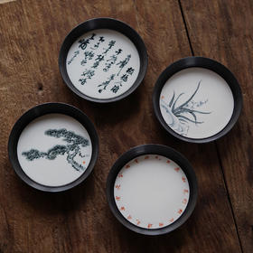 锡托系列（预售7天内发货） │ 一器多用，青花手绘诗文古画，闲赏怡情