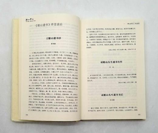 《船山学刊百年文选》船山卷4册：综合卷、哲学卷、文学卷、史学卷 商品图7