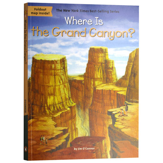 大峽谷在哪里 英文原版 Where Is the Grand Canyon 儿童桥梁章节书 进口原版英语科普读物书籍 商品图0