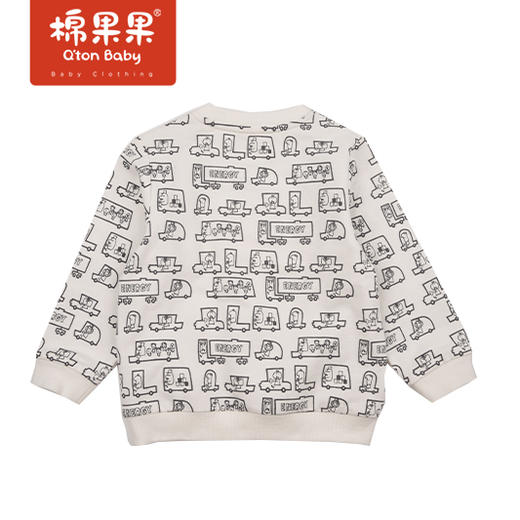 商场同款棉果果春季男童圆领套头卫衣M112180222084 商品图1