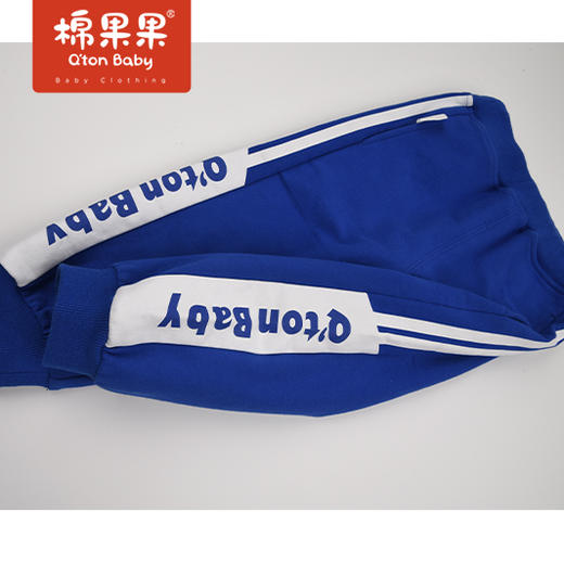 商场同款棉果果春季男童针织运动长裤裤子M112200222098 商品图2