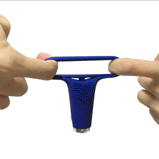 kiss toy托马斯男用震动锁精环穿戴神器振动阴茎持久套情趣阴环套 商品图1