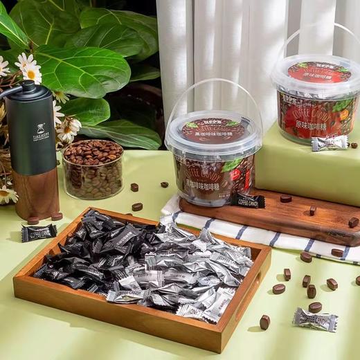 超好吃轻亨伊客咖啡豆糖果可嚼糖即食网红零食糖果 商品图0