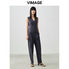 VIMAGE/纬漫纪春季新款职业干练百搭显瘦锥形休闲裤女裤子V1705302 商品缩略图1