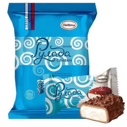 俄罗斯进口奶油巧克力夹心糖果牛奶零食500g 商品图1