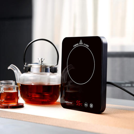 艾玛诗 T3超薄电陶炉220V/800W 恒温煮茶烧水电热炉高档新中式小型静音电热烧水煮茶炉 商品图4