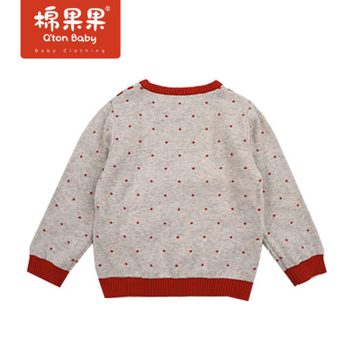 商场同款棉果果春季女童提花套头线衣M122160522104 商品图2