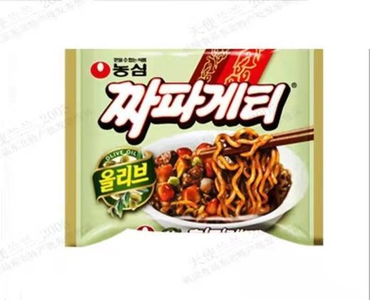 韩国炸酱面速食方便面5袋 懒人干拌面煮拉面泡面 韩式黑色杂酱面 商品图1