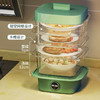 冬季饭菜保温罩菜罩新款家用剩菜收纳盒加热罩菜 商品缩略图2