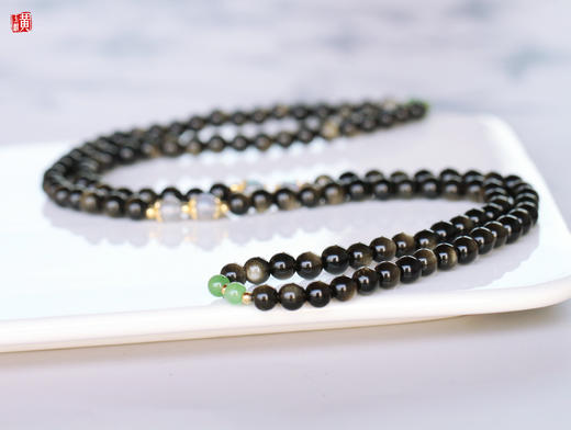 [ 月下倩影 ]  金曜石多圈手串项链两用 商品图2