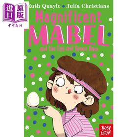 【中商原版】Magnificent Mabel and the Egg and Spoon Race 梅布尔系列3 勺子鸡蛋大比赛 英文原版 儿童初级章节故事书5-7岁