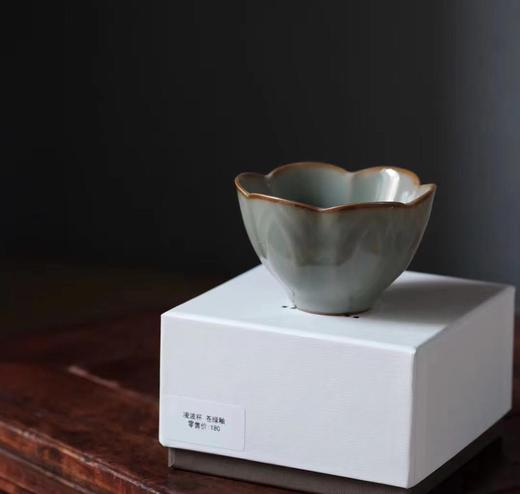 自慢堂不言美器茶杯 苍绿釉 白釉 釉中彩 凌波杯 静客杯 商品图1