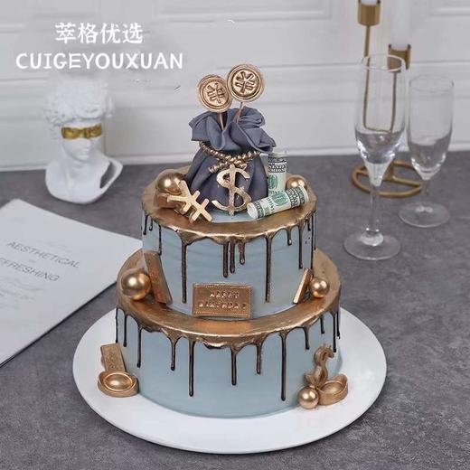 招财进宝   福袋男神生日蛋糕 商品图3