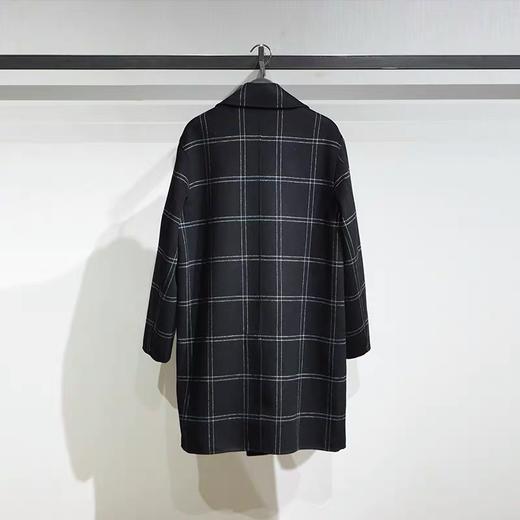 太平鸟男装2021冬新款时尚休闲双面呢毛呢大衣B1AAB4422 商品图3