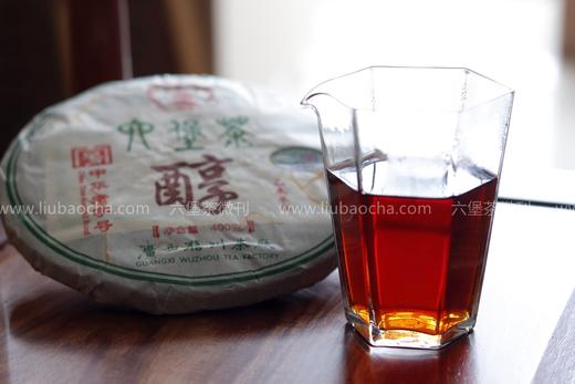 三鹤六堡茶 2013年 羊年醇饼 (2015年包装出厂，400g) 商品图2