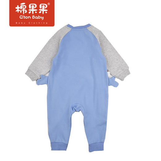 商场同款棉果果春季男童偏襟连体衣连身衣哈衣M112720222093 商品图1