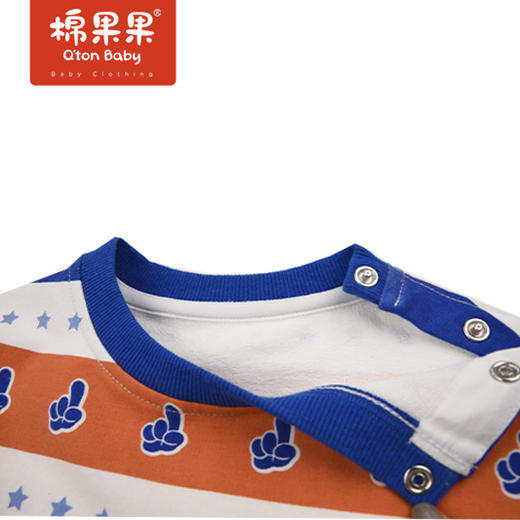 商场同款棉果果春季男童小毛圈圆领套头卫衣M112180222083 商品图3
