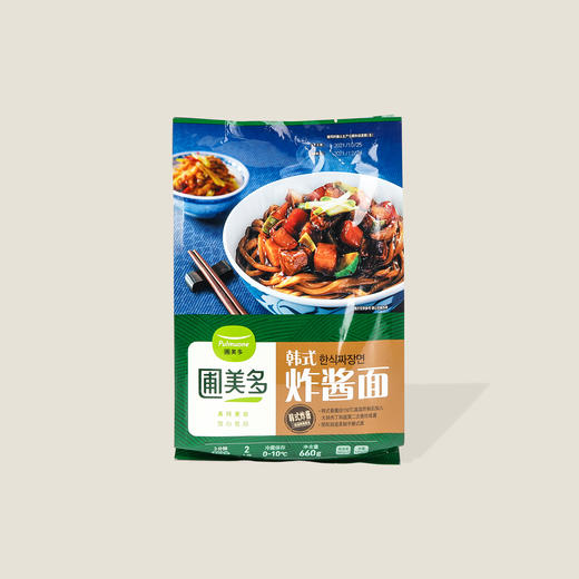 圃美多韩式宫廷炸酱面 660g 商品图0