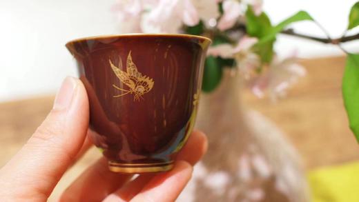 自慢堂红金花/铁锈红系列  喝茶套具  可自选搭配 商品图4