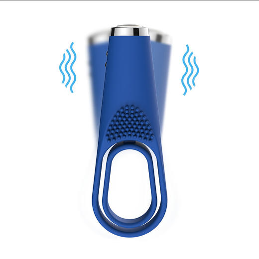 kiss toy托马斯男用震动锁精环穿戴神器振动阴茎持久套情趣阴环套 商品图2