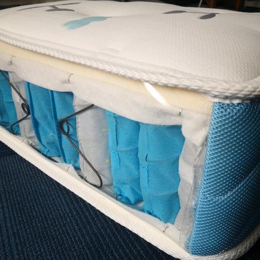 【顺丰包邮到家】青少年儿童学生款，七区独立弹簧乳胶床垫， 泰国乳胶，益生菌针织面料， 精细做工 ，环保舒适提升睡眠质量 softcare 商品图2