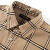 太平鸟男装 格子衬衫男2021年冬季新款衬衣B1CAB4233 商品缩略图2