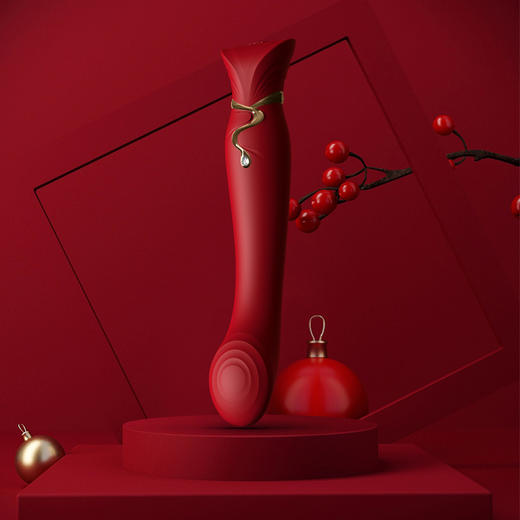 【顺丰包邮】【女王波动棒、一棒两用】ZALO埃及艳后女用高潮器震动双模式G点按摩刺激学生夫妻女用自尉高潮神性工具 商品图6