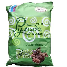 俄罗斯进口奶油巧克力夹心糖果牛奶零食500g