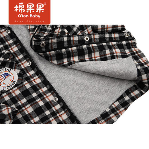 商场同款棉果果春季男童格布连帽外套M112100422070 商品图3