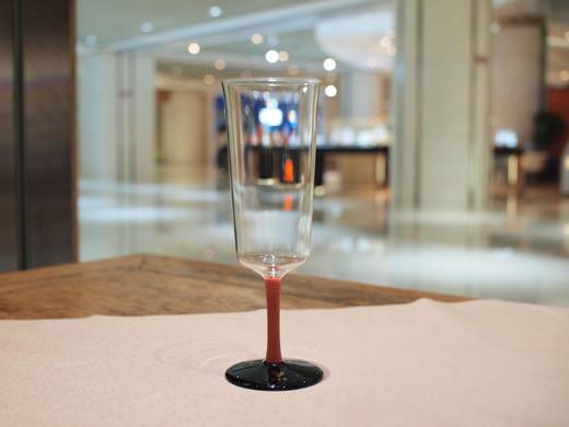 自慢堂玻璃高脚绿茶杯 全手工茶器具 新款高端水晶品茗杯 商品图1