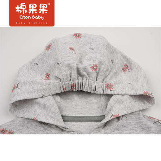 商场同款棉果果春季女童针织连帽外套M122100222128 商品图3