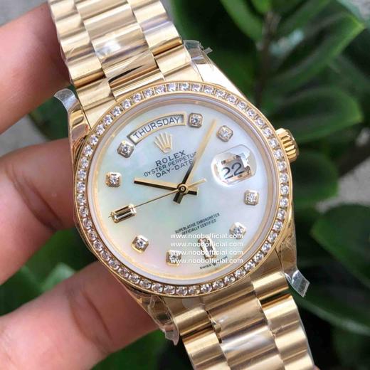 NOOB新款表盘6字位LOGO小皇冠36mm劳力士星期日历型系列m128238自动机械性别中性 商品图8