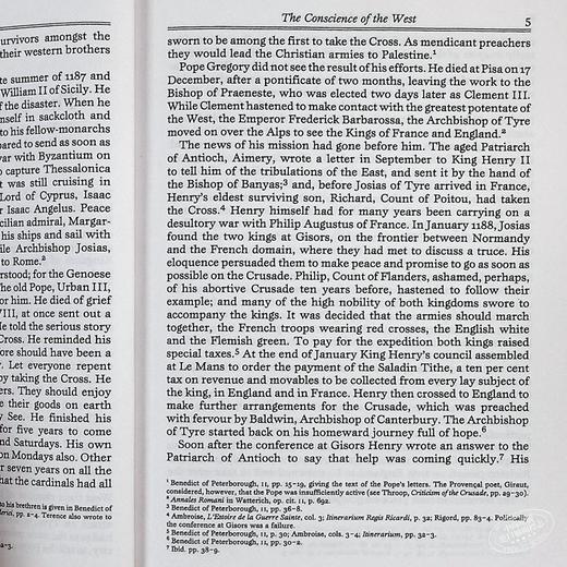 预售 【中商原版】十字军东征的历史系列 3本套装 A History of the Crusades 英文原版 Runciman Steven 商品图5
