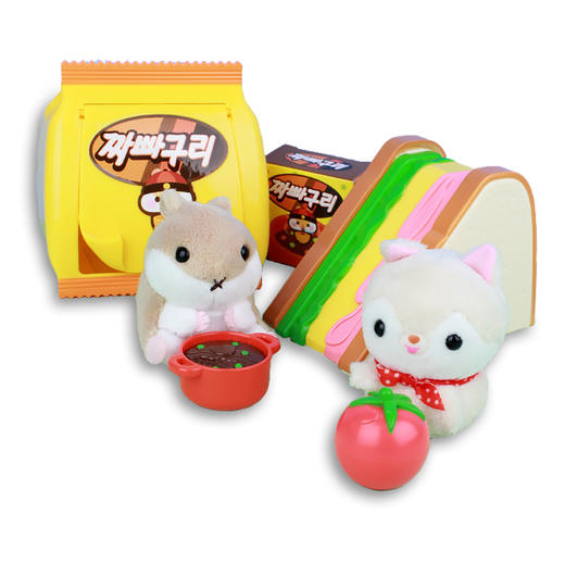 Mimiworld 贪吃萌宠柯基犬小松鼠 儿童互动可爱仿真电动萌宠3+ 商品图0