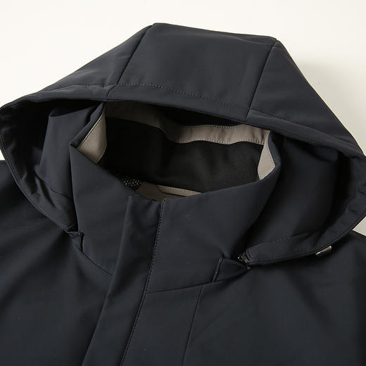 YvesFigarau伊夫·费嘉罗冬季厚款商务休闲保暖连帽羽绒服924269 商品图6