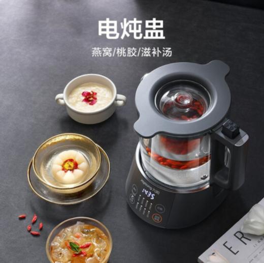 九阳 DJ10P-D980豆浆机破壁免滤料理机多功能隔水炖盅养生壶花果茶家用1L容量迷你豆浆机 商品图2